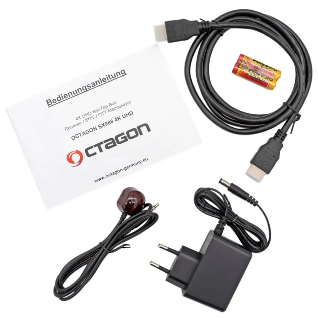 Boîtier Streaming 4K Octagon SX988 Linux Enigma2 pour IPTV et VOD - 6