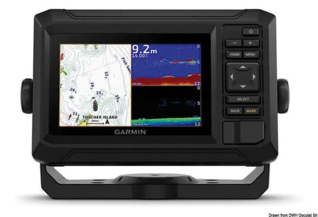 GARMIN echoMAP UHD2 chartplotter 52cv no transducer - Osculati 29.063.02