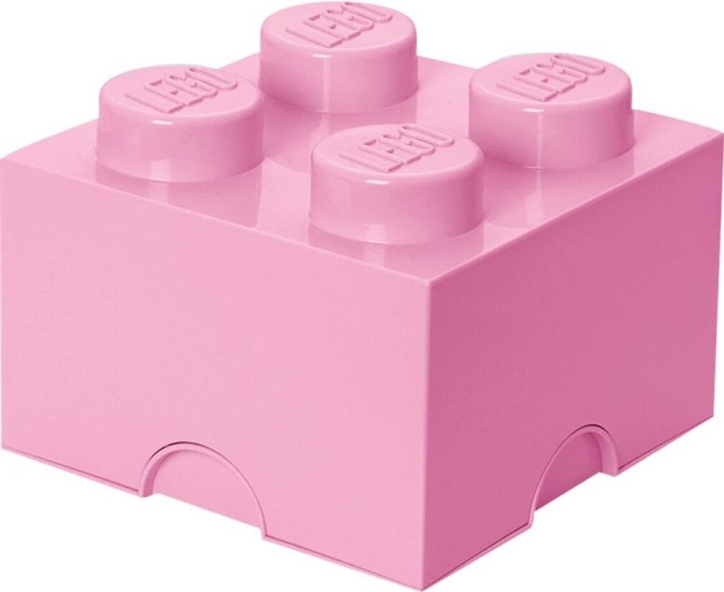 LEGO Storage Brick 4Light Purple, Spielzeug-Aufbewahrungsbox, Violett, Freistehend, Einfarbig, Rechteckig, Polypropylen (PP)