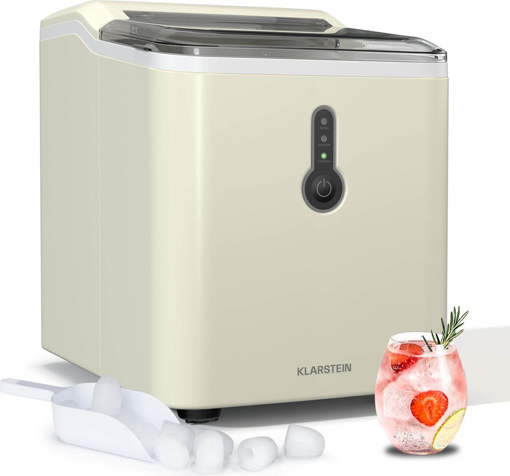 Klarstein Machine à glaçons petite - 12 kg/24 h, cycle 8 Image du produit 