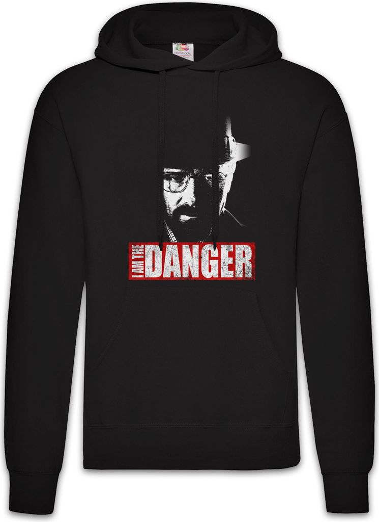 Urban Backwoods Walter White I Am The Danger, Herren Hoodie, Farbe: Schwarz, Größe: 4XL