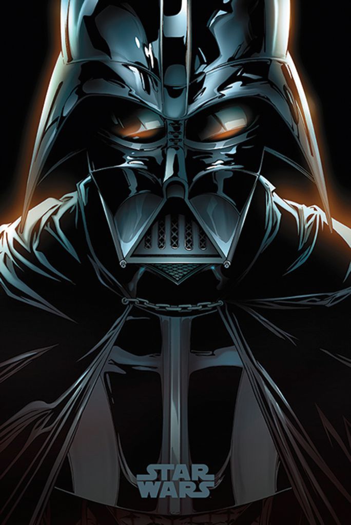 Pyramid International Star Wars Poster Set Vader Comic 61 x 91 cm (4)
