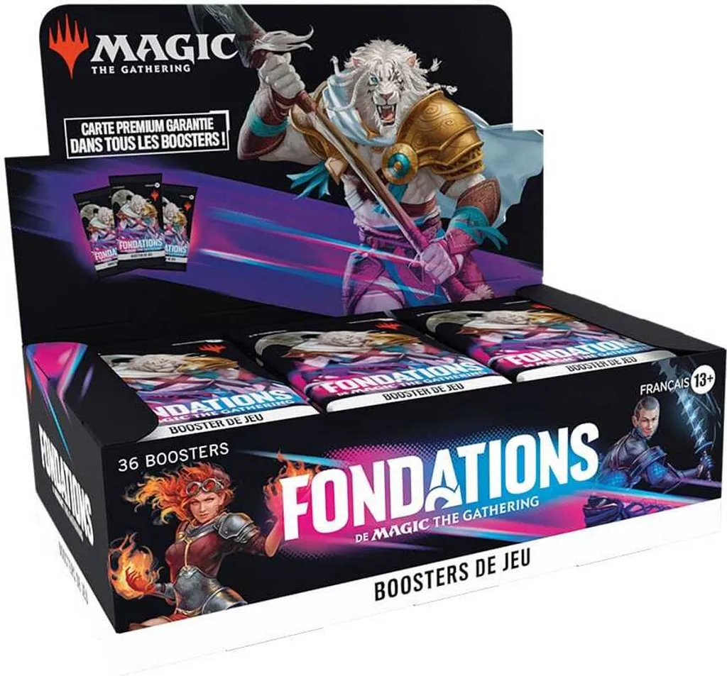 Magic Fondations Boîte 36 Play Boosters FR : Complétez votre Collection
