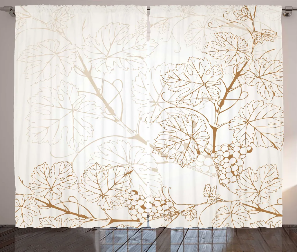 Rideaux Universels pour Salon aux motifs de Fruits AST - 280 x 225 cm