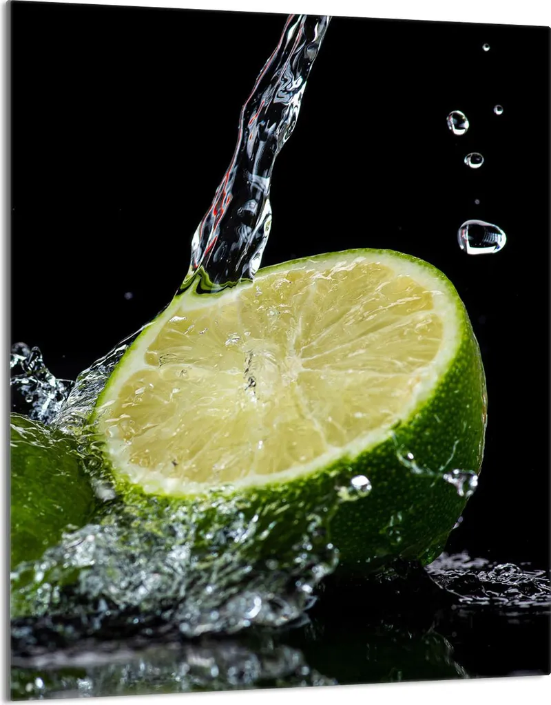 Piastra di copertura del piano cottura 40x52 Coperchio del piano cottura in ceramica Paraspruzzi Piatto in vetro Tagliere decorativo, nero lime