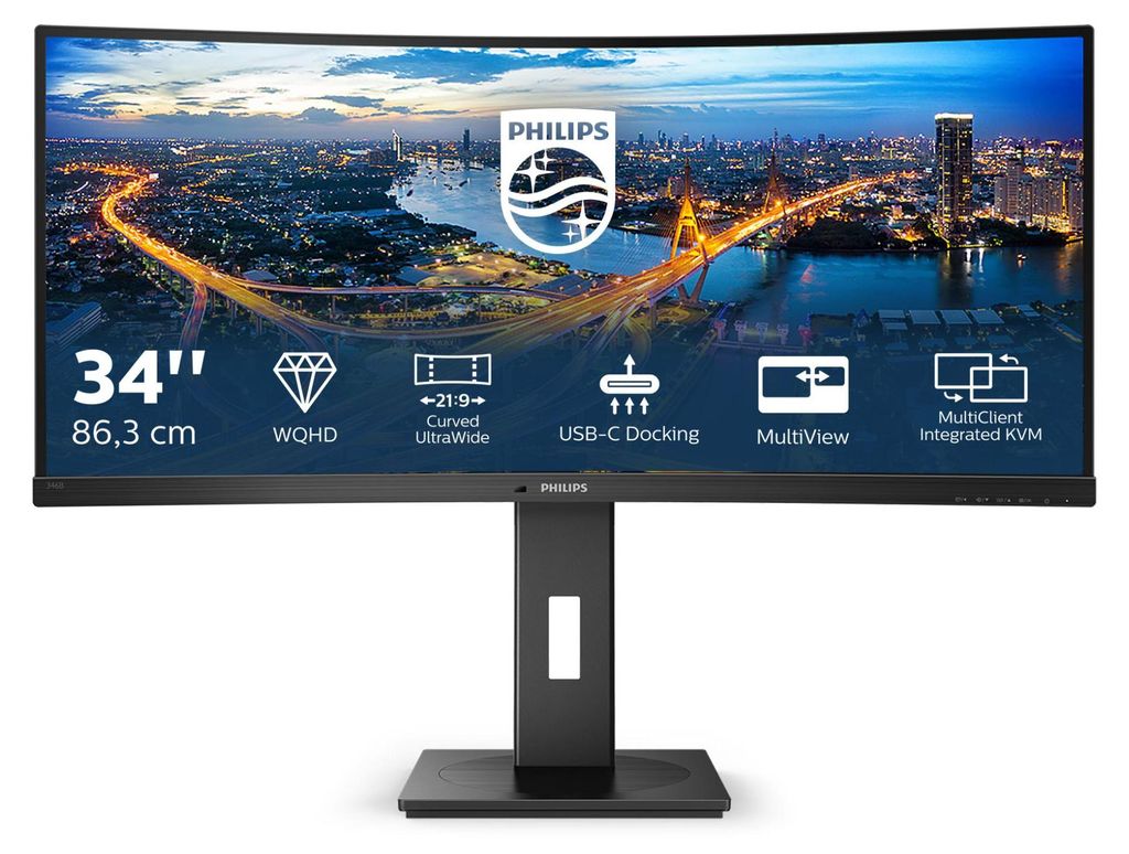 Philips B Line 346B1C/00, 86,4 cm (34"), 3440 x 1440 px, Obrázek produktu 