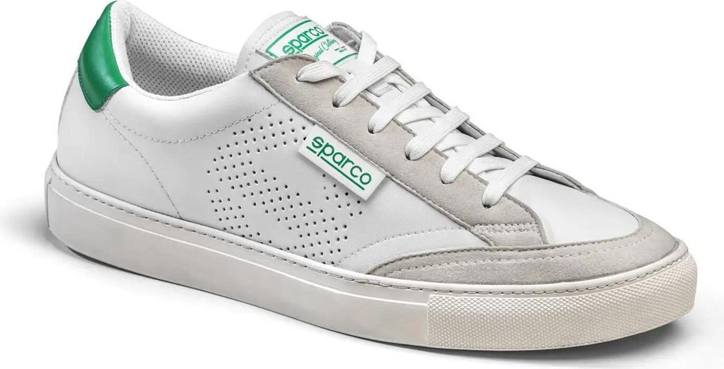 Sparco 0012B4BIRS Sneaker Schuh S-Urban Uni Weiß/Rot 39