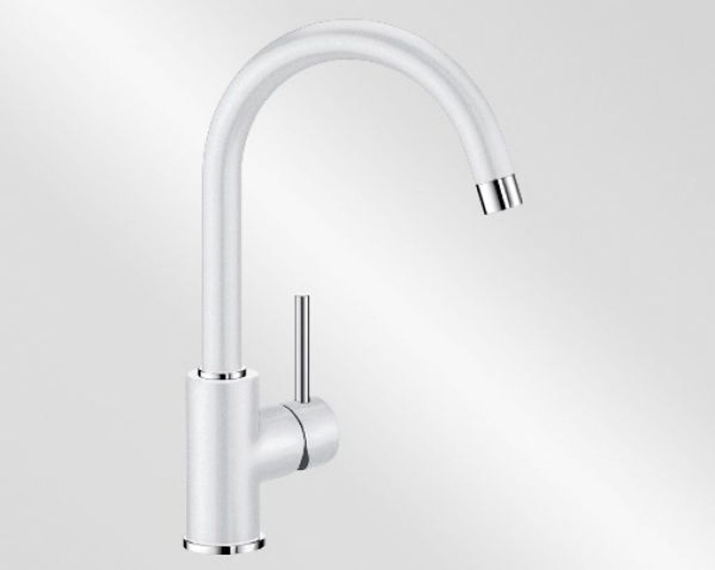 BLANCO 519418, Weiß, Hebelgriffe, Einzelbild, 360°, 32,7 Produktbild 