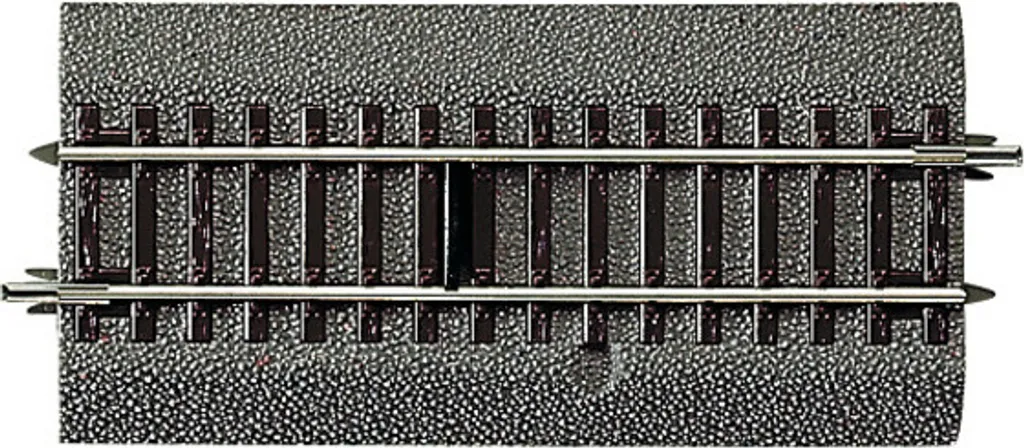 Évitez les collisions : Rail de commutation Roco 42518 115mm HO avec ballast