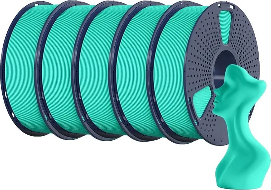 Miglior Filamento 3D Alta Velocità Verde Menta Opaco - Compra Ora