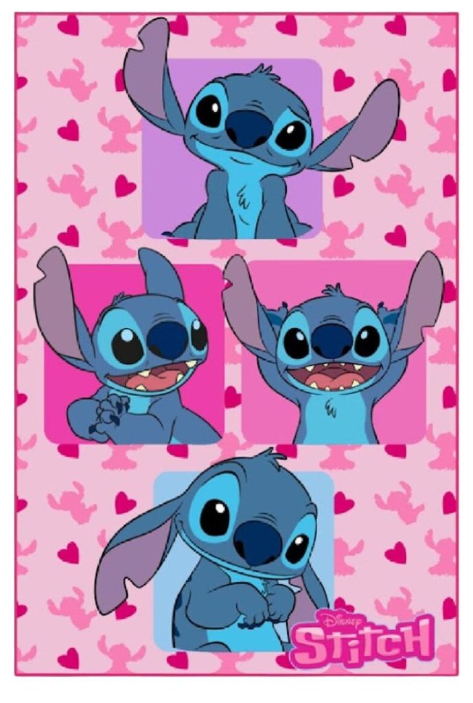 Lilo & Stitch Kinderteppich Teppich Ideal für Spielzeit und Produktbild 