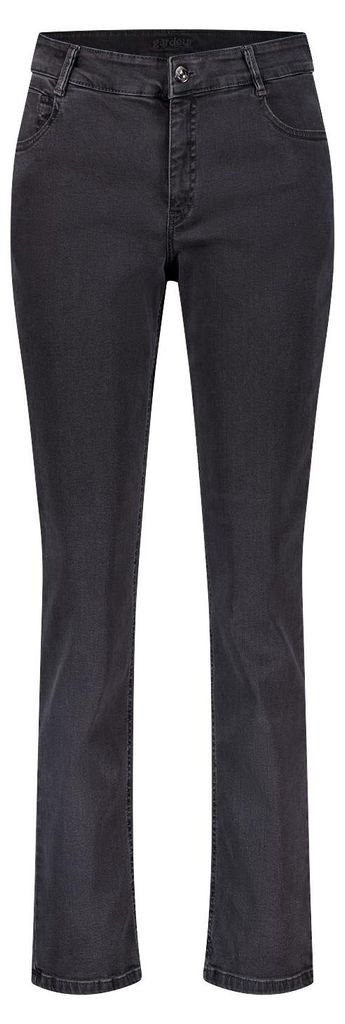 Gardeur Women Damen Hose DARJA5 - Straight - DARJA5-670701-7298 - dark grey - Grau Größe 46