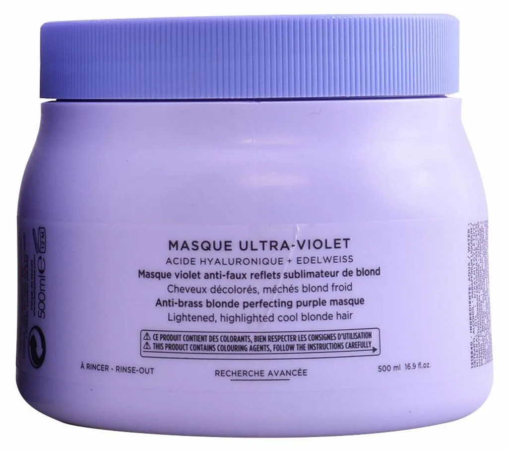 Kérastase Blond Absolu Masque Ultra-Violet pour Cheveux Blonds 200ml