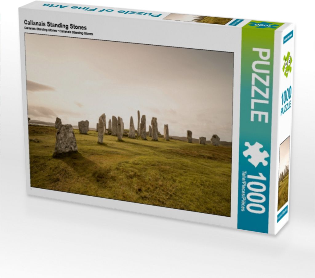 CALVENDO Puzzle Callanais Standing Stones 1000 Teile Puzzle quer | 1000 Teile Lege-Größe 64x48cm Foto-Puzzle für glückliche Stunden