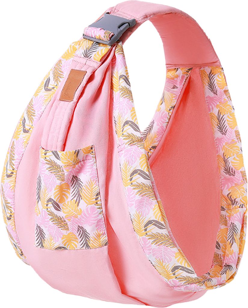 Babytrage aus Warp-Baumwolle, hautfreundlich, weich, arbeitssparend, Tragetuch für Neugeborene, Kleinkinder