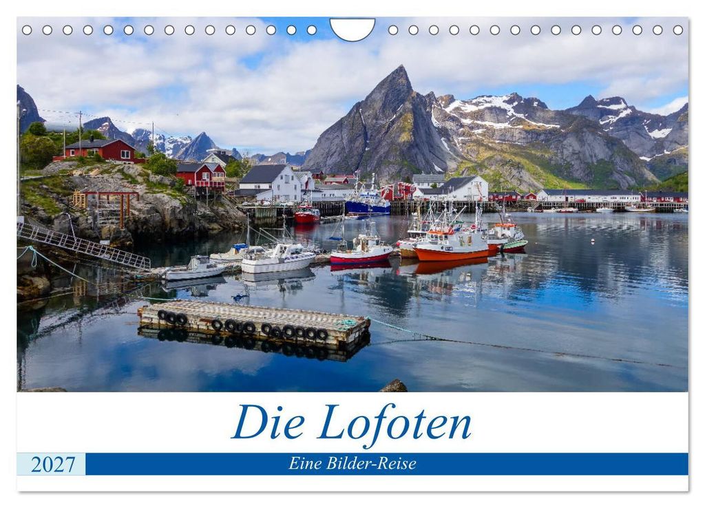 Die Lofoten - Eine Bilder-Reise (Wandkalender 2027 DIN A4 quer), CALVENDO Monatskalender