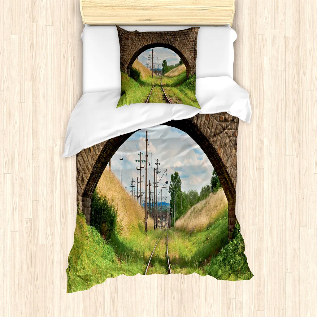 Dormire in un Bosco: Set ABAKUHAUS Tranquil Bridge 135x200
