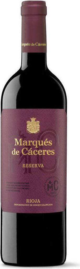 Marqués de Cáceres Reserva 2019 | Rotwein | Spanien | 1 x 0,75 Liter