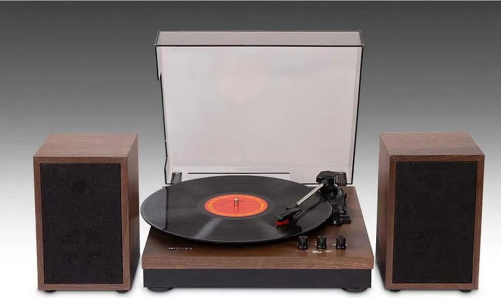 Tourne-disque Bluetooth Muse MT-108BT Platine stéréo encodeur USB - 5