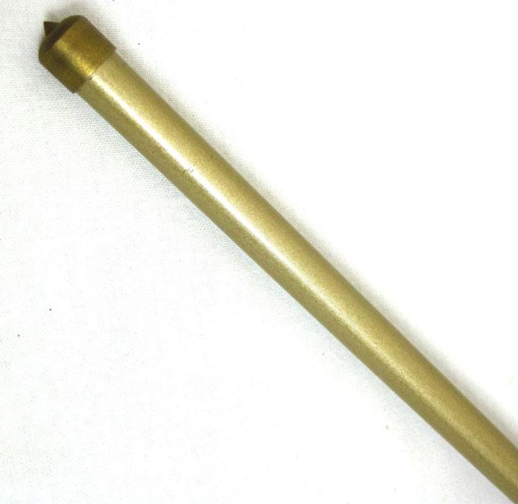 Pinn-Stange Klemmstange Vitrage Gold matt Ø 10 mm, L 65-80 cm