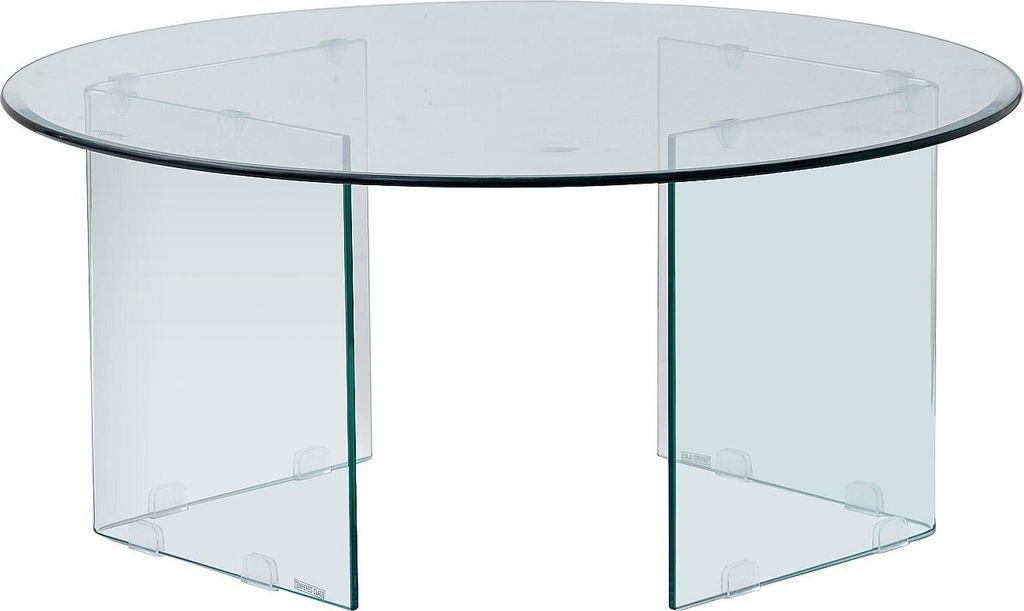 Couchtisch aus gehärtetem Glas - ADAMO Produktbild 
