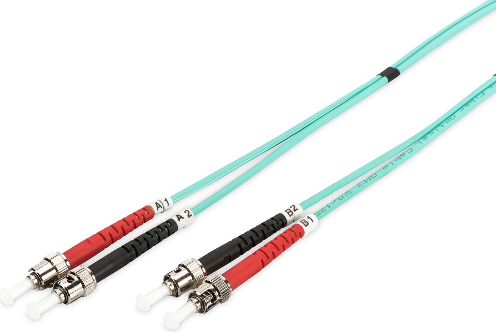DIGITUS LWL Patchkabel 2 x ST - 2 x ST OM3 10,0 m