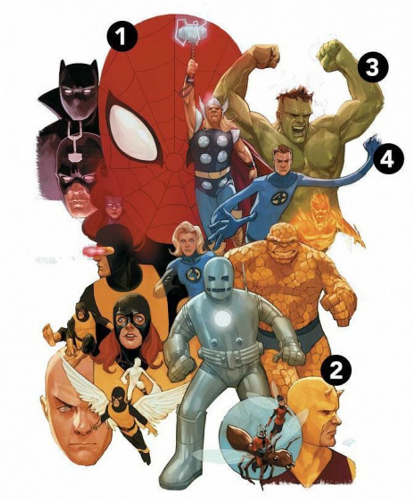 wandaufkleber Avengers Classic Jungen 75,7 cm Vinyl