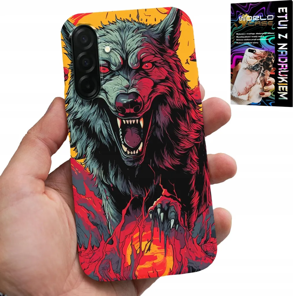 Set Protezione Samsung A26 5G: Cover Wolf Pack + Vetro 9H Premium