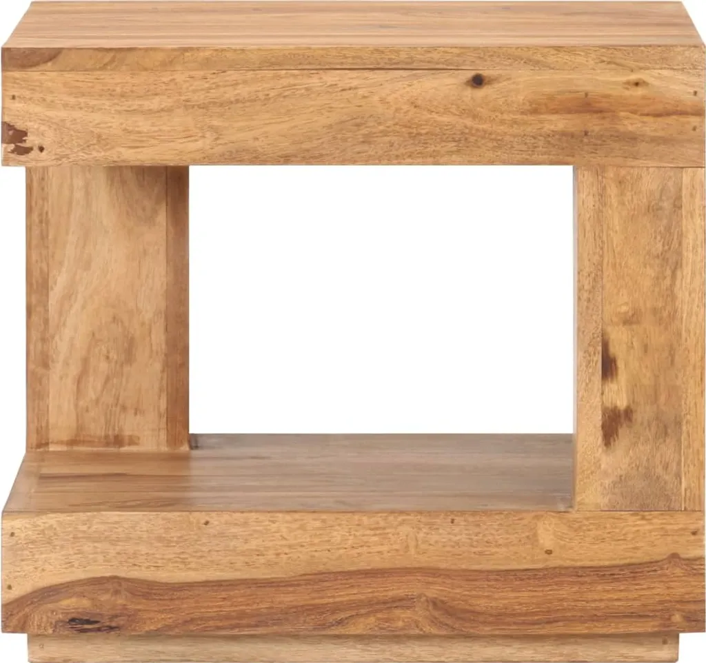 Scheda Tecnica: vidaXL Tavolino 45x45x40 cm Legno Massiccio Acacia