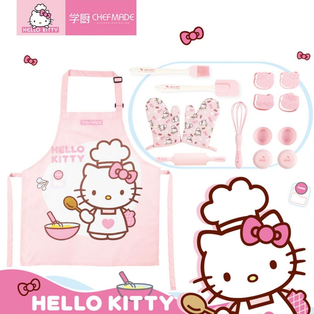 CHEFMADE Kinderbackset Hello Kitty 18