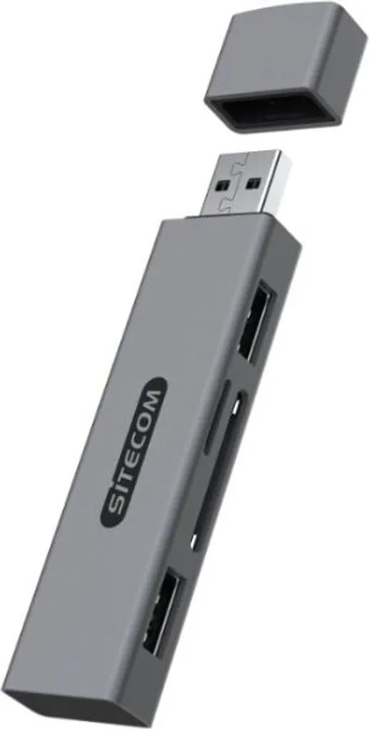 Lettore di schede Sitecom USB stick con 2 porte USB - SD e MicroSD - 1