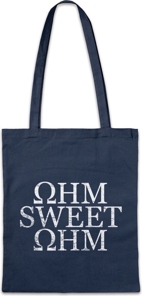Urban Backwoods Ohm Sweet Ohm, Stofftasche, Farbe: Navy