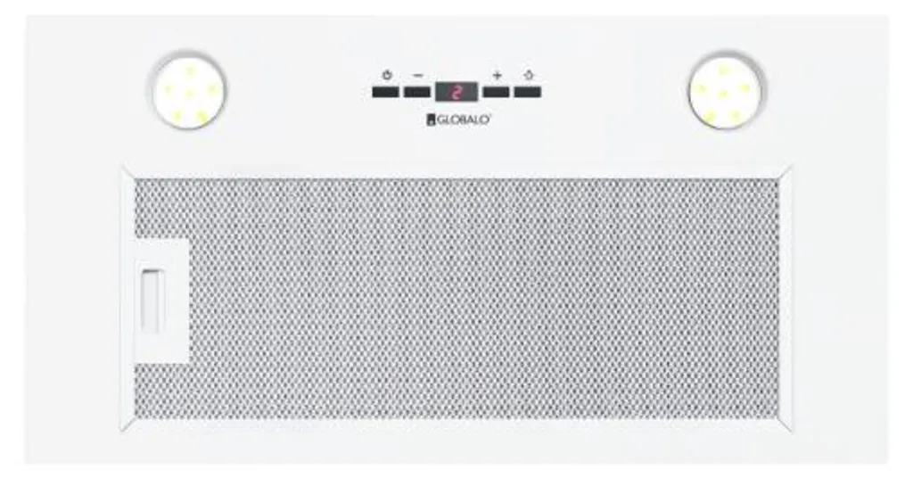 Hotte Aspirante Silencieuse Globalo Laizeno 60.2 Encastrable Blanche
