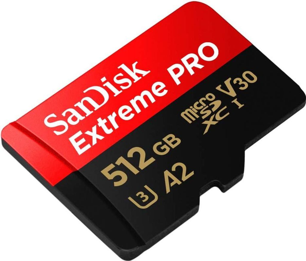 Scheda Micro SD 512 GB – Ad Alta Velocità Per Smartphone, Drone, Videocamera E Dispositivi Portatili (con Adattatore SD) - 2