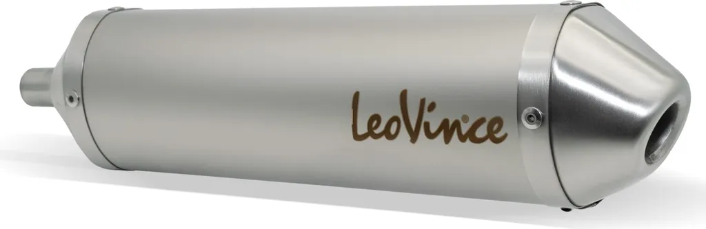 Silencieux d'échappement moto LeoVince pour X-FIGHT en inox 300mm