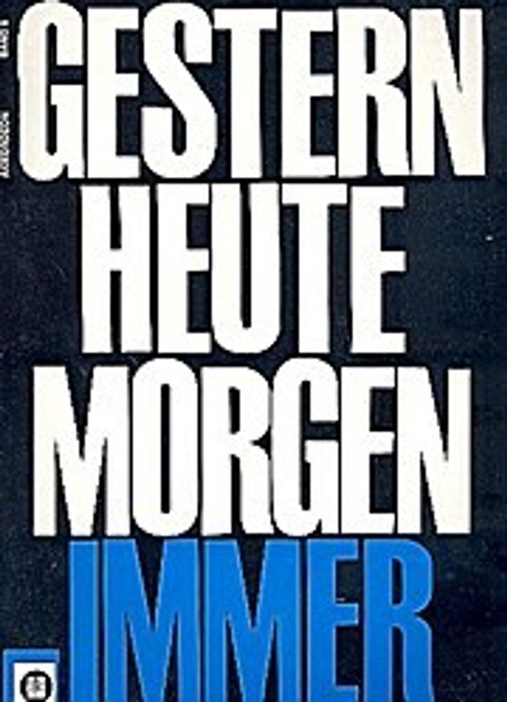 Gestern heute morgen immer Band 6 :für Akkordeon