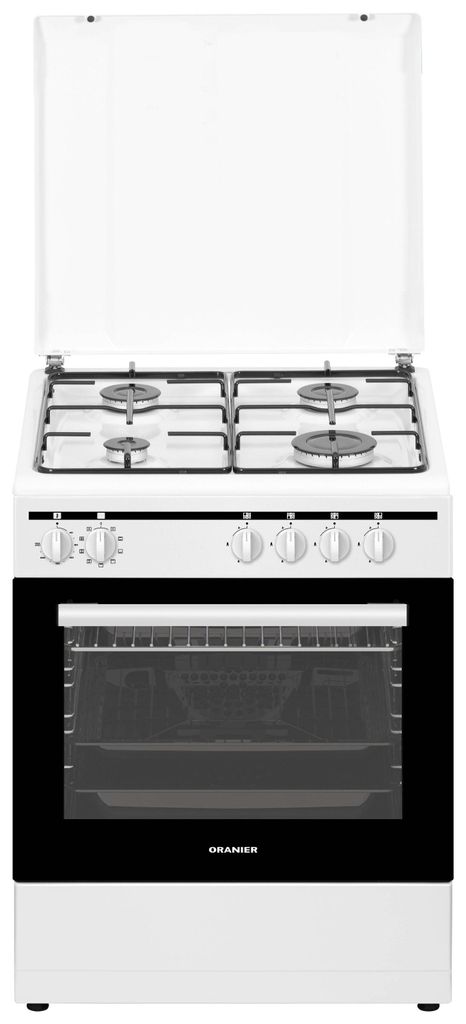 Oranier STK557, Freistehender Herd, Schwarz, Weiß, Produktbild 