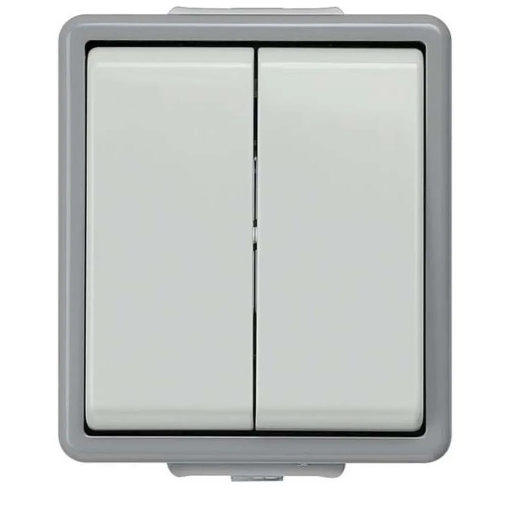 Interrupteur Delta Surface 5TA4705 Gris dGr/hGr étanche et robuste