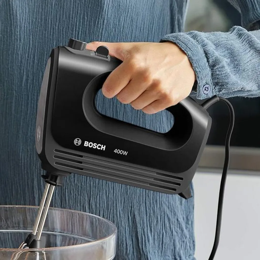 Batteur Électrique Bosch 400W Idéal pour Pâtisseries et Pâtes Légères - 10