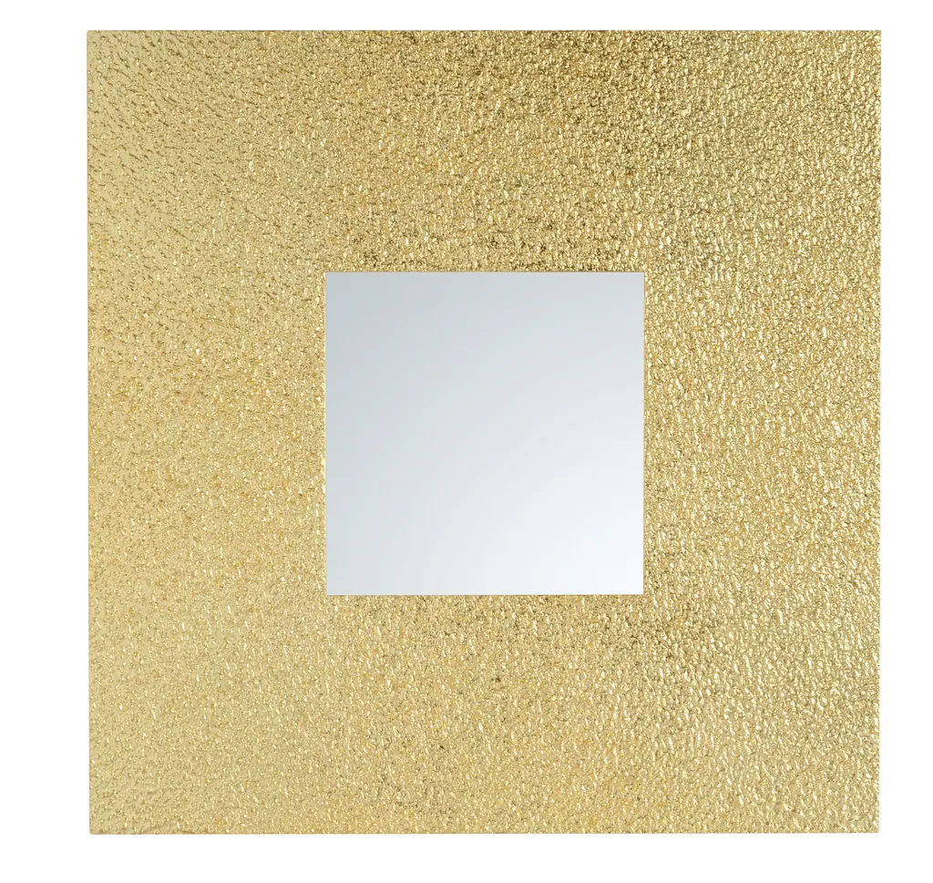 Specchio Quadrato Oro 50x50 MO.WA | Decorazione Parete Moderna