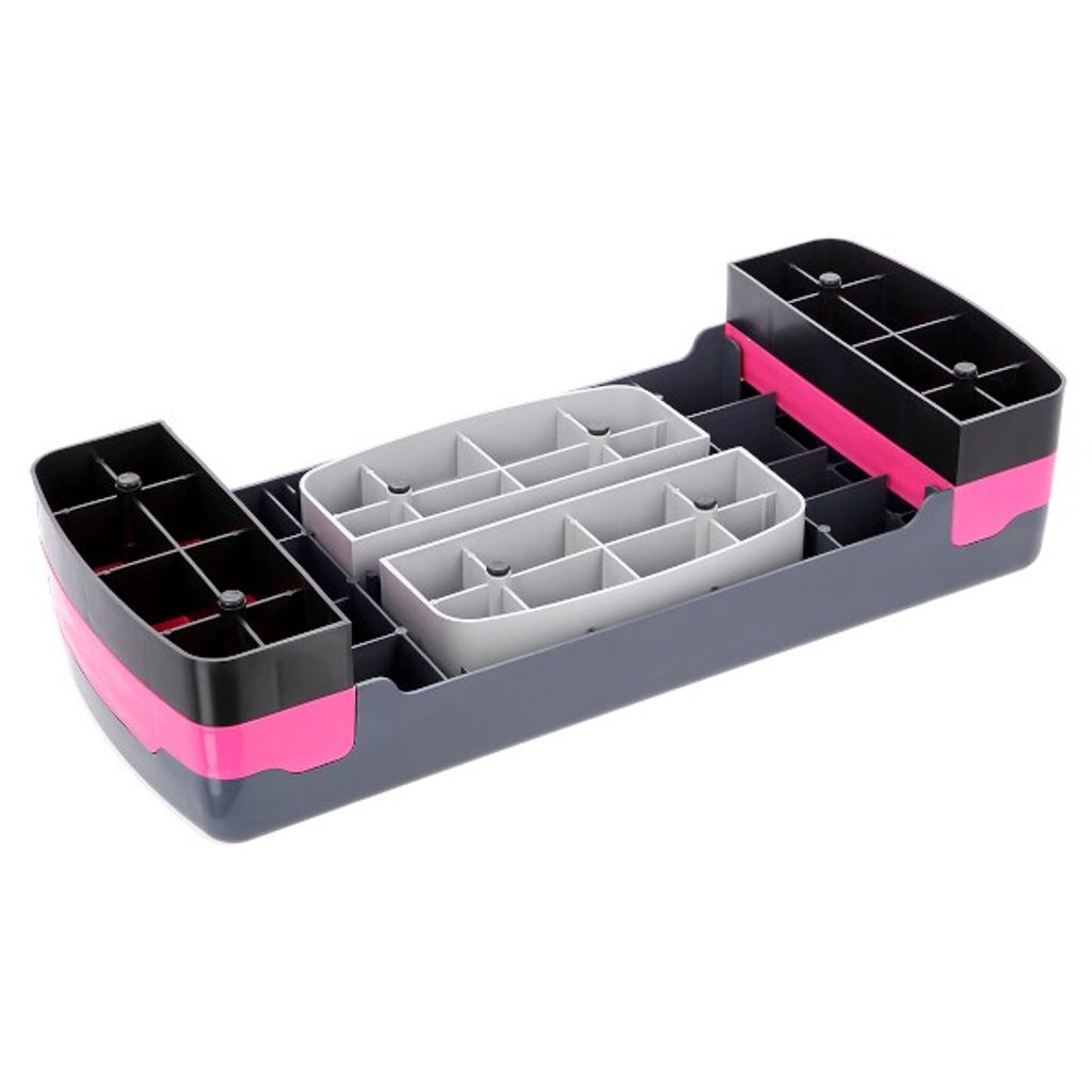 HMS AS002 Aerobic Fitness Stepbank (Roze, 3-traps) kopen