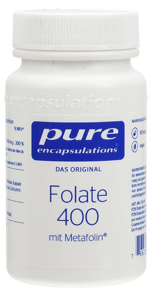 Pure Encapsulations Folate 400 kapsúl 90 kapsúl Obrázok produktu 