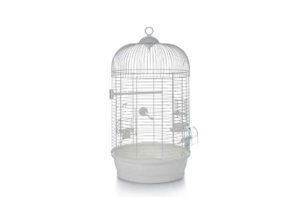 Beeztees Julia 3 - Vogelkäfig - weiß - 34x65,5 cm Produktbild 