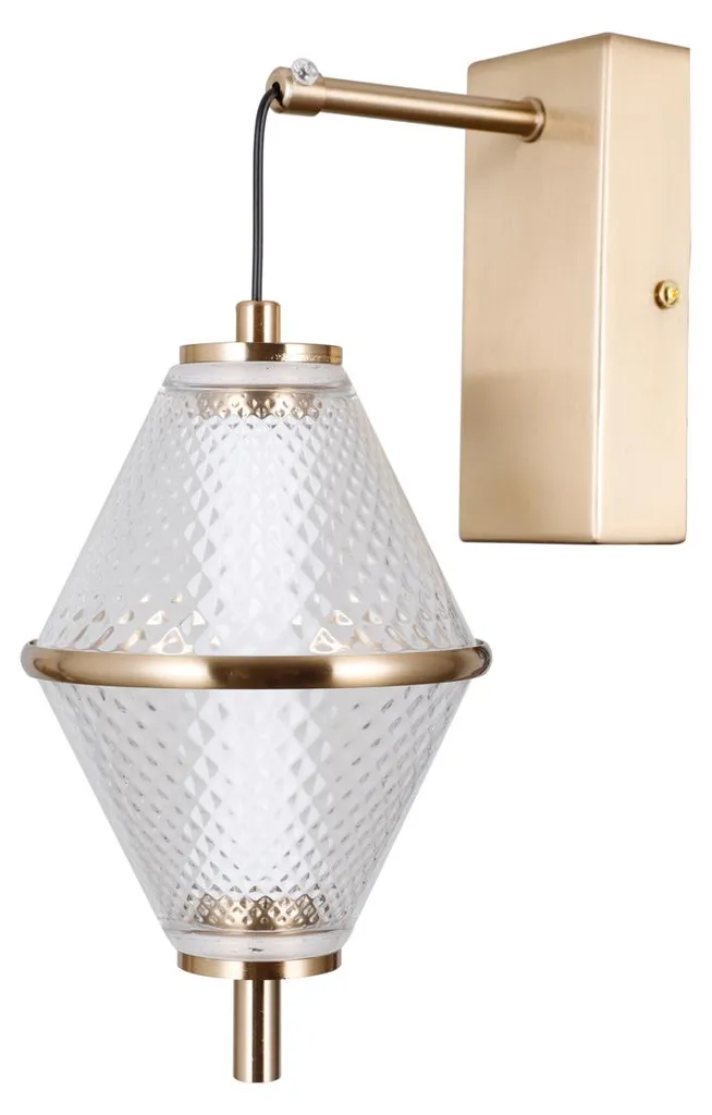 Applique LED 5W FUENTE WL-34395-1-HBR Italux - Luminaire Laiton Brossé