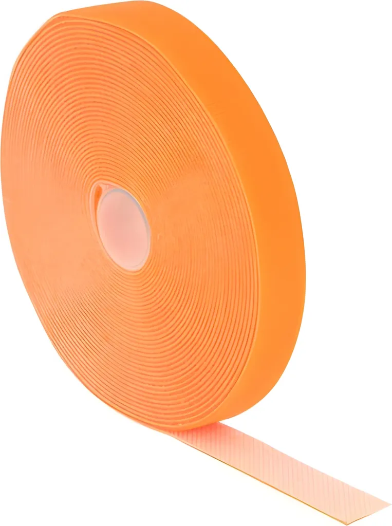 Rotolo Velcro Delock 18748 Arancione 10m - Gestione Cavi Professionale