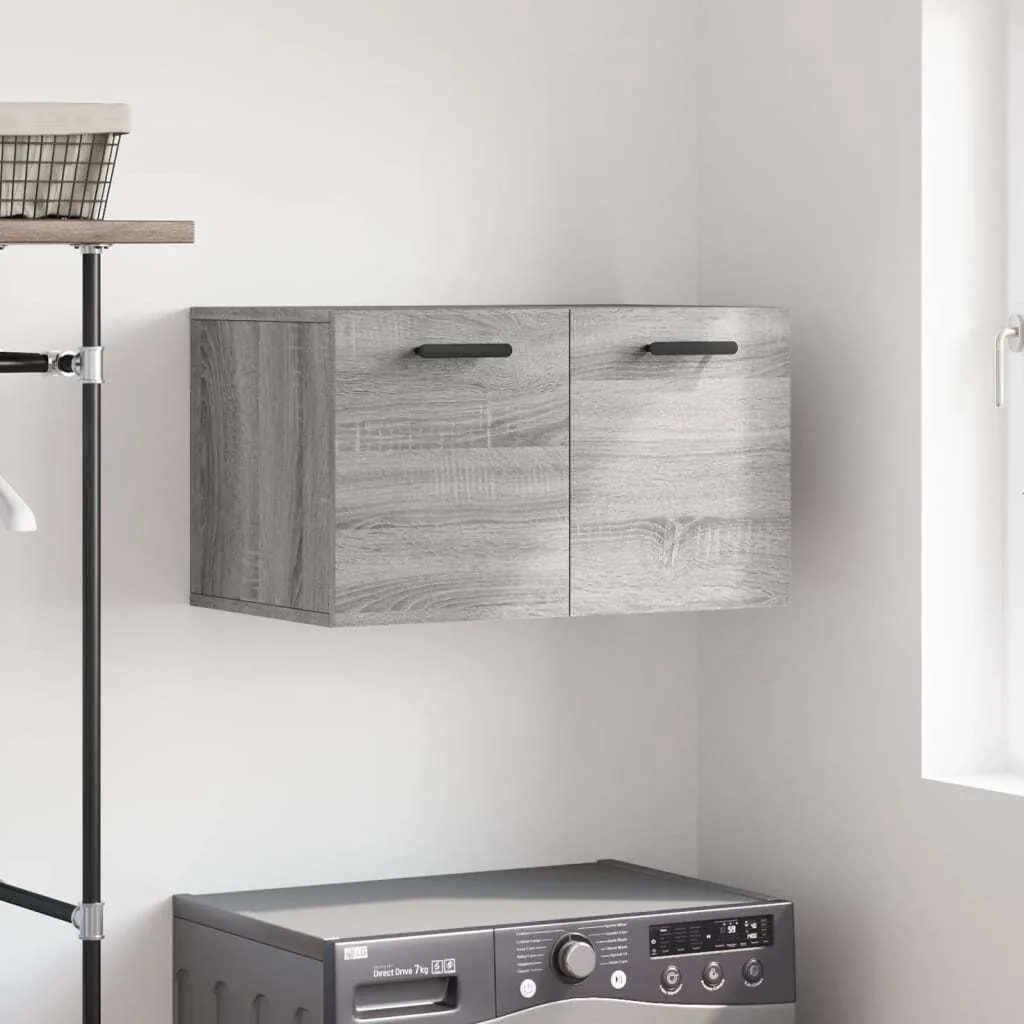 SYFAX™ Mobile Muro 60x36.5cm Grigio Sonoma | Montaggio Semplice - 2