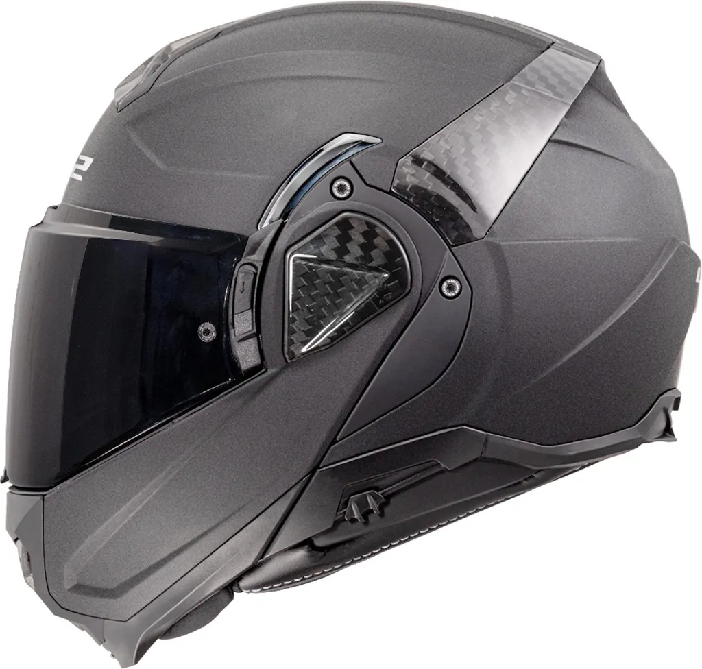 Casque modulable LS2 FF910 Advant II noir S pour moto