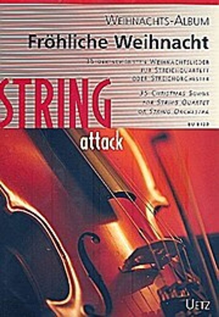 Fröhliche Weihnacht :für Streichquartett (Streichorchester)