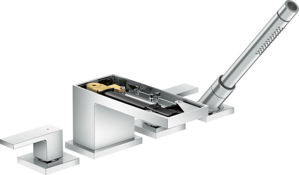 hansgrohe AXOR MyEdition 4-Loch Wannenrandarmatur, ohne Platte, 47432000