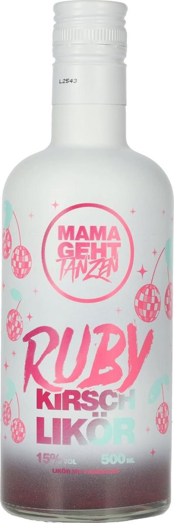MAMA GEHT TANZEN Ruby Kirschlikör 15% Vol. 0,5l Produktbild 